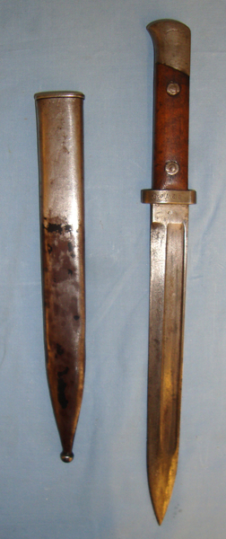  Austrian Bayonet And Scabbard. Bayonet