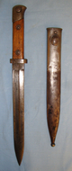 Austrian Bayonet And Scabbard. Bayonet