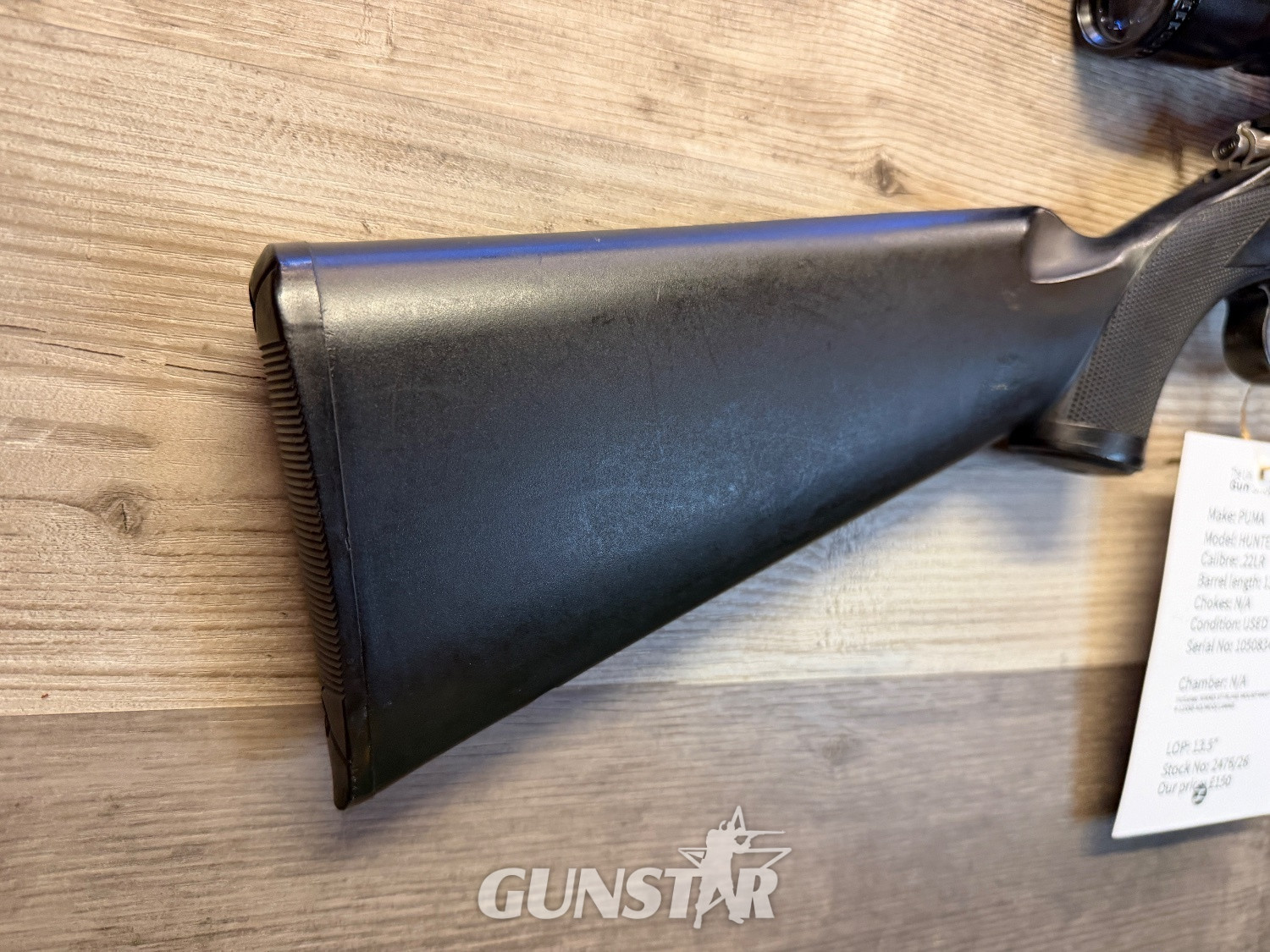 Puma Hunter Bolt Action .22 Long Rifle (.22 LR) Rifle
