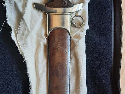 German Early SA Aesculap Erased Rhom  Dagger