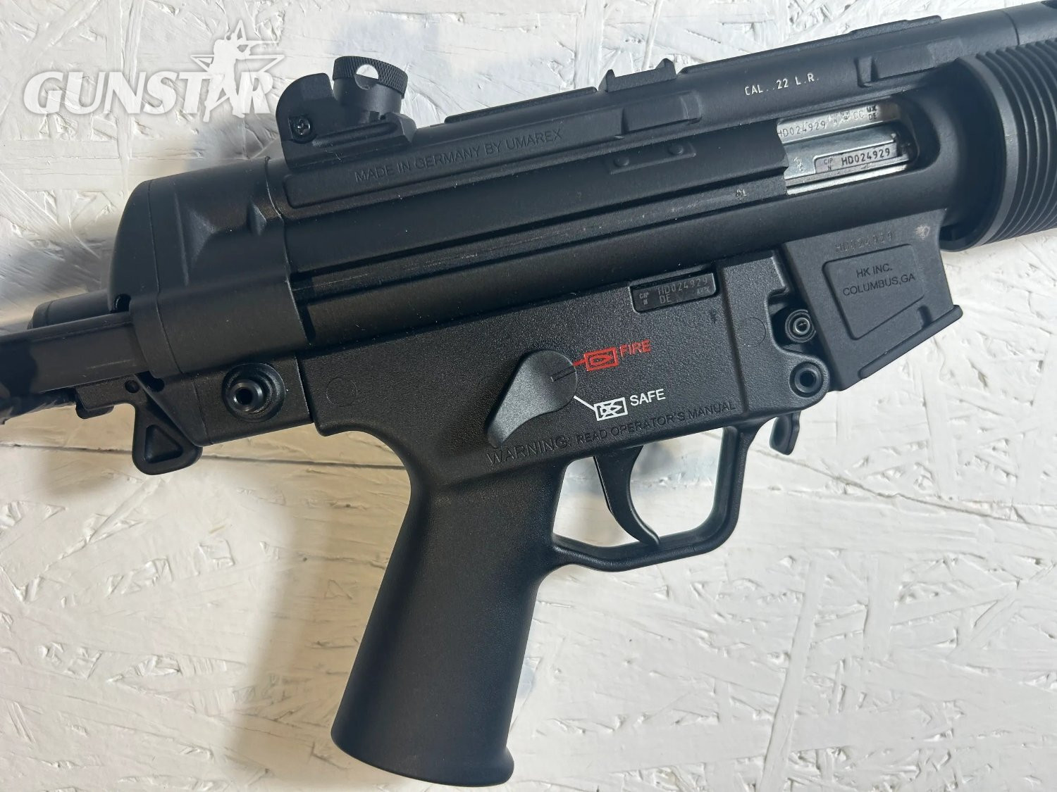Heckler & Koch MP5 SD Semi-Auto .22 Long Rifle (.22 LR) Rifle
