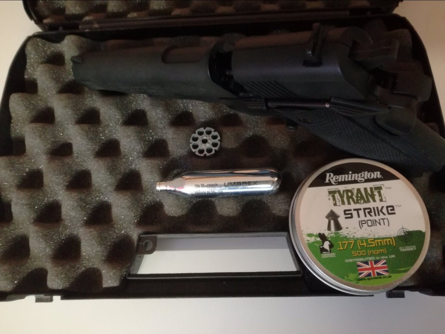  UMAREX COLT GOVERNMENT 1911 CO2 AIR PISTOL - CALIBRE .177 plus DB3 Underlever air rifle colt .177