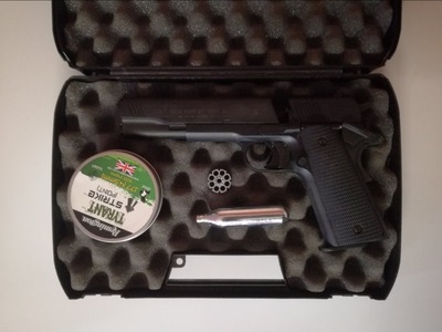 UMAREX COLT GOVERNMENT 1911 CO2 AIR PISTOL - CALIBRE .177 plus DB3 Underlever air rifle colt .177