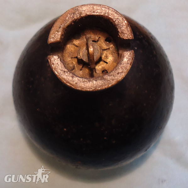  DEACTIVATED INERT. French WW1, Fusee Modele 1914 Hand Grenade. - O 1701 DEACTIVATED INERT. French WW1, Fusee Modele 1914 Hand Grenade. - O 1701  Other Ammunition