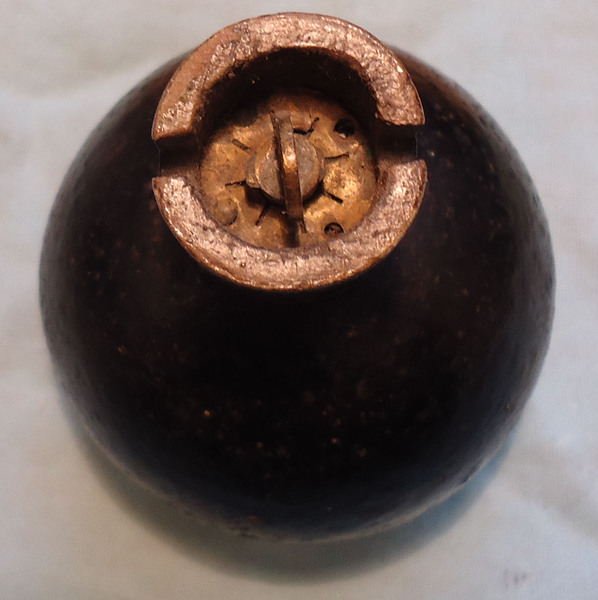  DEACTIVATED INERT. French WW1, Fusee Modele 1914 Hand Grenade. - O 1701 DEACTIVATED INERT. French WW1, Fusee Modele 1914 Hand Grenade. - O 1701  Other Ammunition