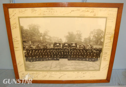 Group Photograph Of The Personnel & Vehicles Of Hendon (London) Rescue Service B Original Large Framed Group Photograph Of The Personnel & Vehicles Of Hendon (Lo Other Accessory in 