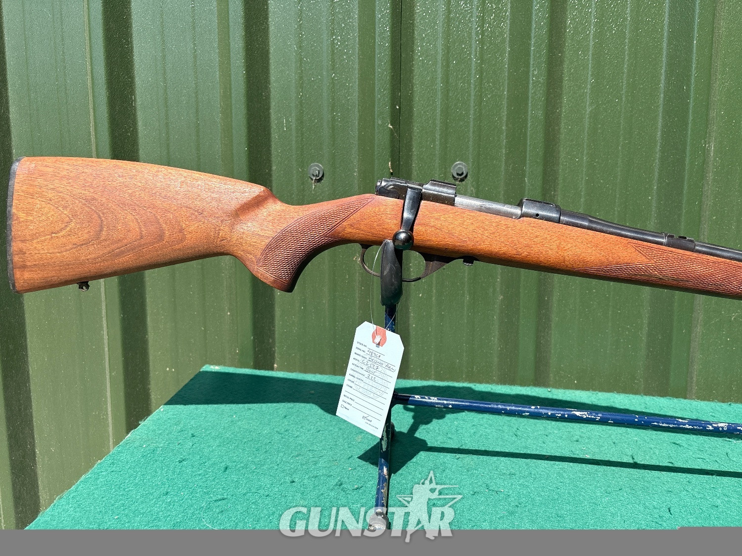 bruno CZ527 Bolt Action .222 Rifle in 