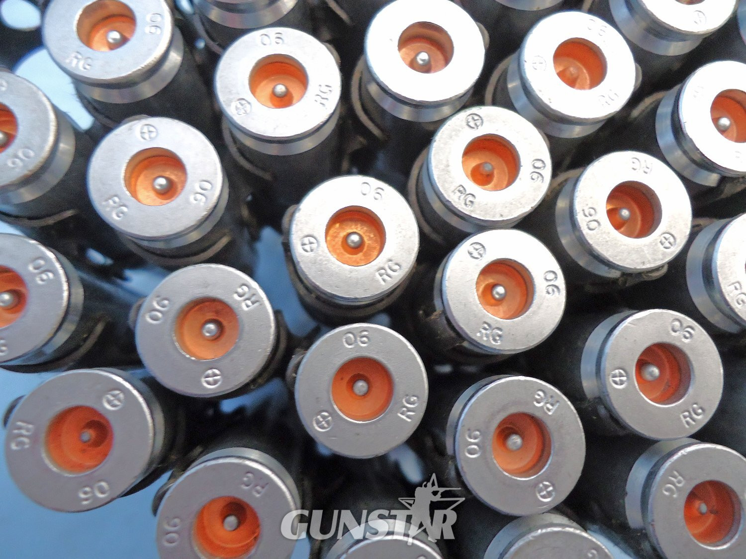 {CATEGORY} - INERT DEACTIVATED. British 7.62 (7.62x51) Drill Rounds, (36), 1990 Dated, in Links for the Gimpy (General Purpose Machine Gun) used by the British Army. O 2310 INERT DEACTIVATED. British 7.62 (7.62x51) Drill Rounds, (36), 1990 Dated, in Links for the Gimpy (General Purpose Machine Gun) used by the British Army. O 2310 Various Other Ammunition