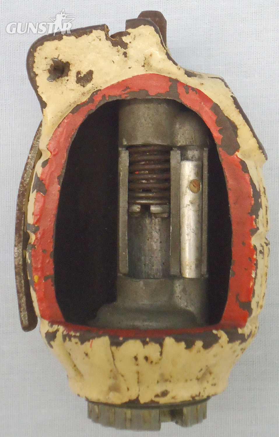 INERT DEACTIVATED. British WW2, 1942 dated Mills No 36 MK 1, Instruction Hand Grenade By H Limited. - O 1970 INERT DEACTIVATED. British WW2, 1942 dated Mills No 36 MK 1, Instruction Hand Grenade By H Limited. - O 1970  Other Ammunition - {CATEGORY} in 