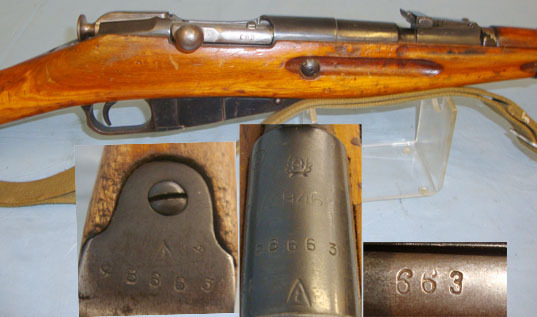  Izhevsk Arsenal ALL MATCHING NUMBERS INCLUDING BOLT**WW2 Connections, 1946 M44 Soviet Russian Iz Bolt Action 7.62x51mm NATO Rifle