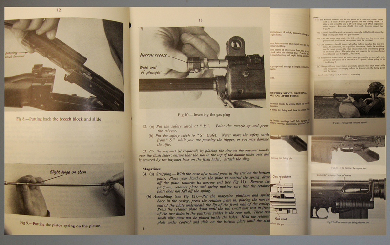 Infantry Training Volume 1 Pamphlet ‘The 7-62mm Self Loading Rifle and Bayonet’ (All Arms 1959). BO 402. Infantry Training Volume 1 Pamphlet ‘The 7-62mm Self Loading Rifle and Bayonet’ (All Arms 1959). BO 402. Other Accessory