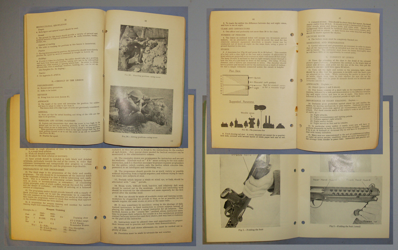 Scarce* Set of 1940’s Infantry Training Pamphlets Volume 1 Numbers 1- 4. BO 439. Scarce* Set of 1940’s Infantry Training Pamphlets Volume 1 Numbers 1- 4. BO 439. Other Accessory