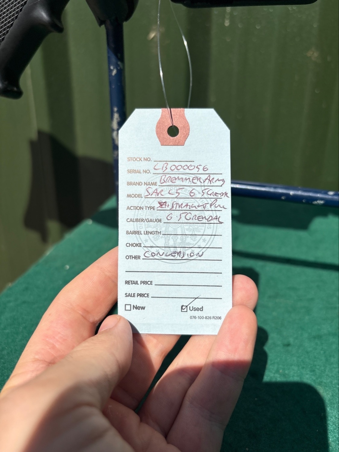  Bremmer Arms SAR L5 Straight Pull 6.5 Grendel Rifle