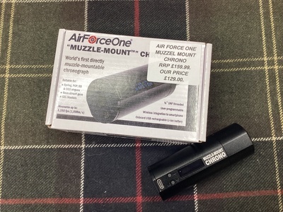 Air Force One Muzzle mount chrono .177
