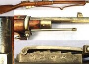 mperial Russian, 1898 Dated, Tula Arsenal, Mosin Nagant, Model 91, 7.62mm Calibre Bolt Action Rifle & Leather Sling. **UK 2008 DEACTIVATION CERTIFICATED** Sn 23484:31 The Mosin–Nagant is a five-shot, bolt-action, internal magazine-fed, military rifle, developed by the Imperial Russian Army in 1882–91, and used by the armed forces of the Russian Empire. Imperial Tula Arms Plant is a Russian weapons manufacturer foun Bolt Action Various Rifle