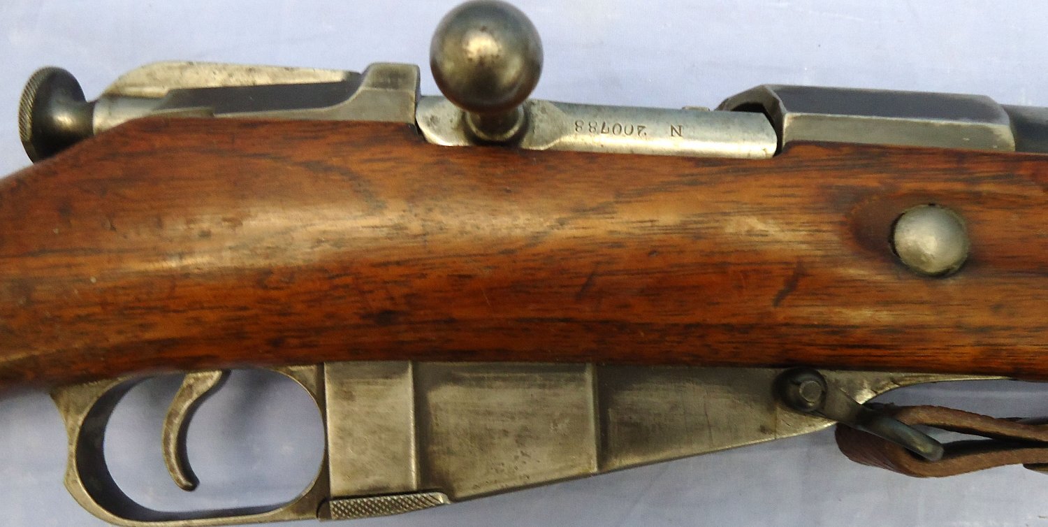 {CATEGORY} - mperial Russian, 1898 Dated, Tula Arsenal, Mosin Nagant, Model 91, 7.62mm Calibre Bolt Action Rifle & Leather Sling. **UK 2008 DEACTIVATION CERTIFICATED** Sn 23484:31 The Mosin–Nagant is a five-shot, bolt-action, internal magazine-fed, military rifle, developed by the Imperial Russian Army in 1882–91, and used by the armed forces of the Russian Empire. Imperial Tula Arms Plant is a Russian weapons manufacturer foun Bolt Action Various Rifle