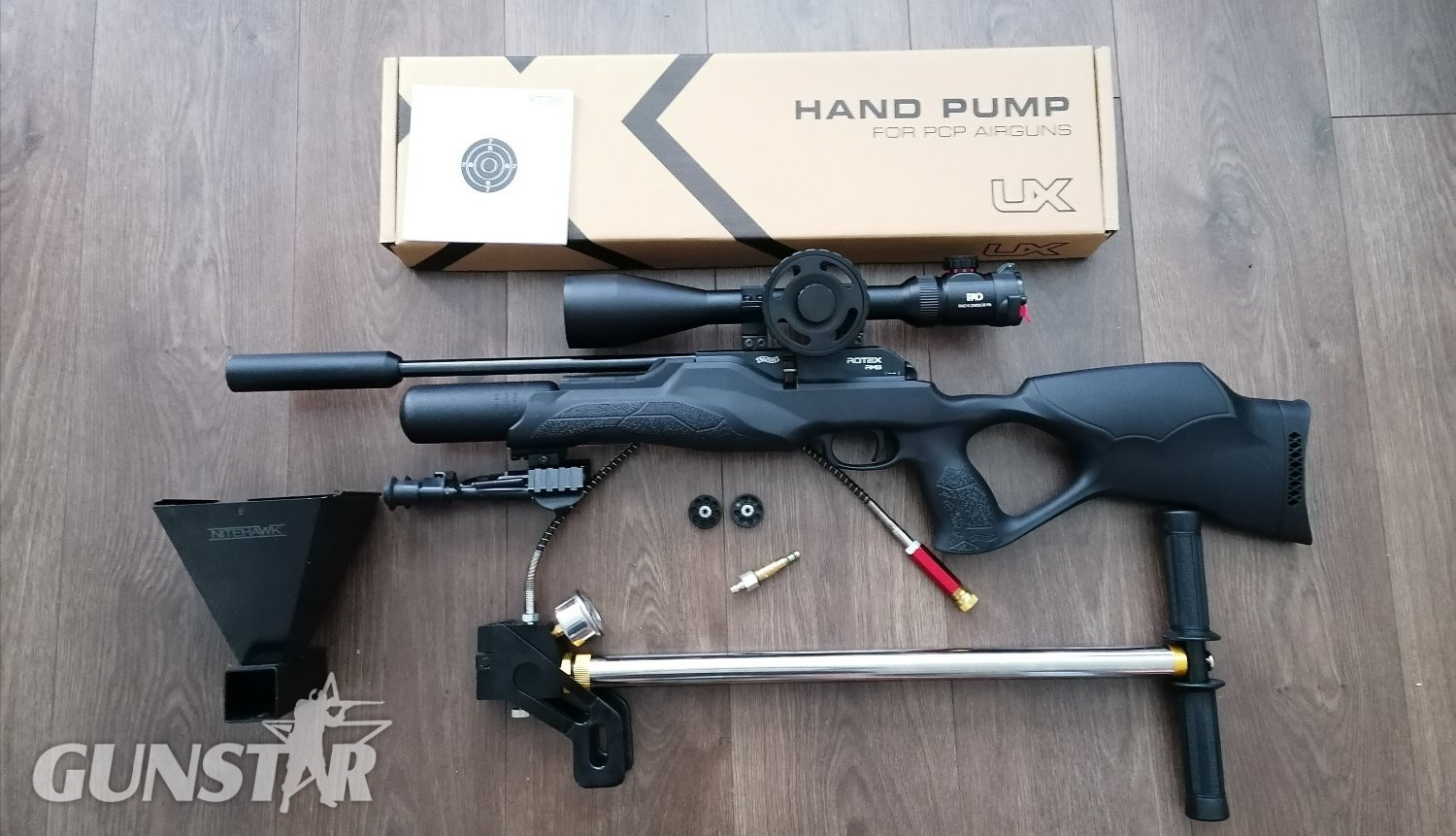 Walther Rotex RM8 Ultra Compact full package  .177 in 