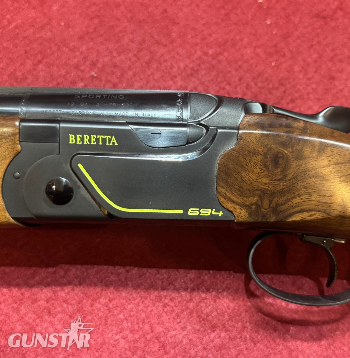 Beretta 694 Black DLC Sporting Over and Under 12 Bore/gauge