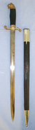 Victorian Era English Form Boar / Deer Hunting Dagger / Sidearm With German Made Alexander Coppel GmbH (Alcoso), Solingen Blade, Polished Horn Hilt, Brass Lion’s Head Pommel & Scabbard Hunting Knive