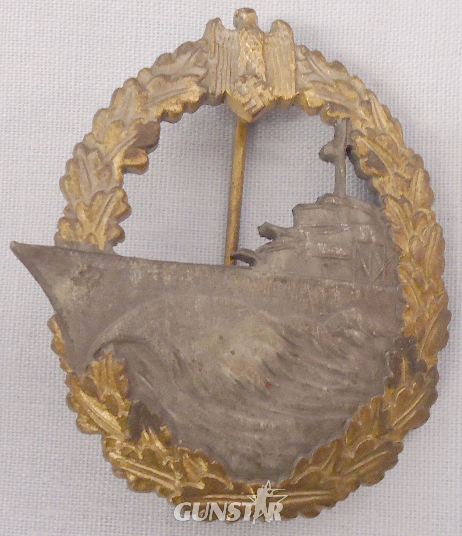 Original WWII Kriegsmarine Destroyers Badge 1st Type. N 171. Original WWII Kriegsmarine Destroyers Badge 1st Type. N 171. Antique & Militaria in 