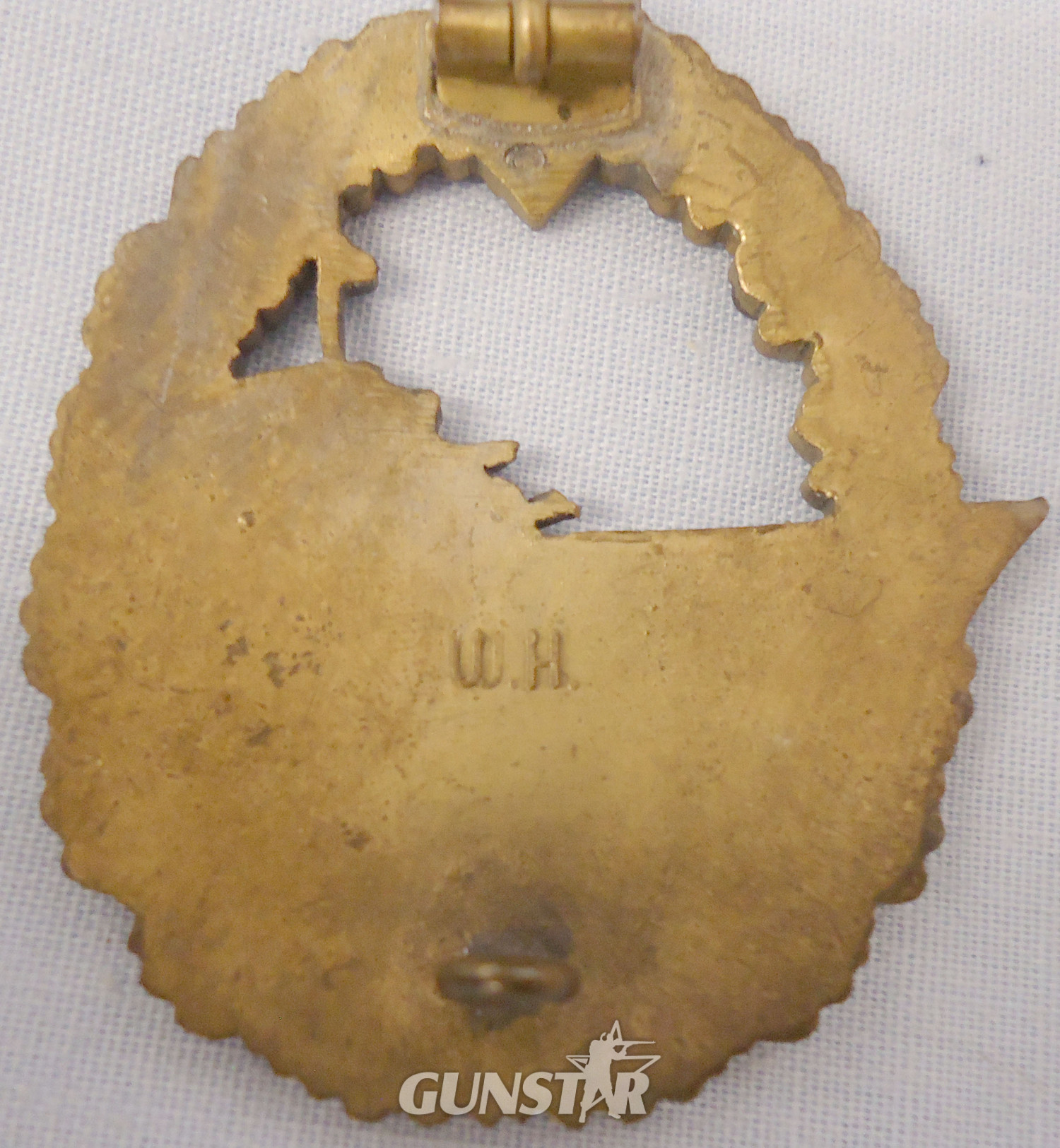  Original WWII Kriegsmarine Destroyers Badge 1st Type. N 171. Original WWII Kriegsmarine Destroyers Badge 1st Type. N 171. Antique & Militaria