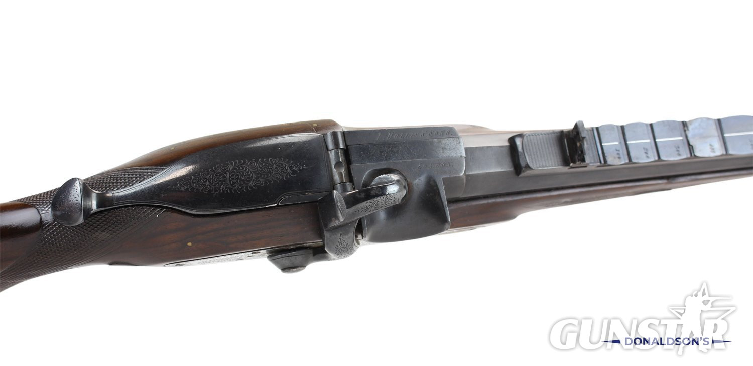 Isaac Hollis & Sons Westley Richards Monkey Tail Big Game Rifle Muzzleloader .451 Adams Rifle