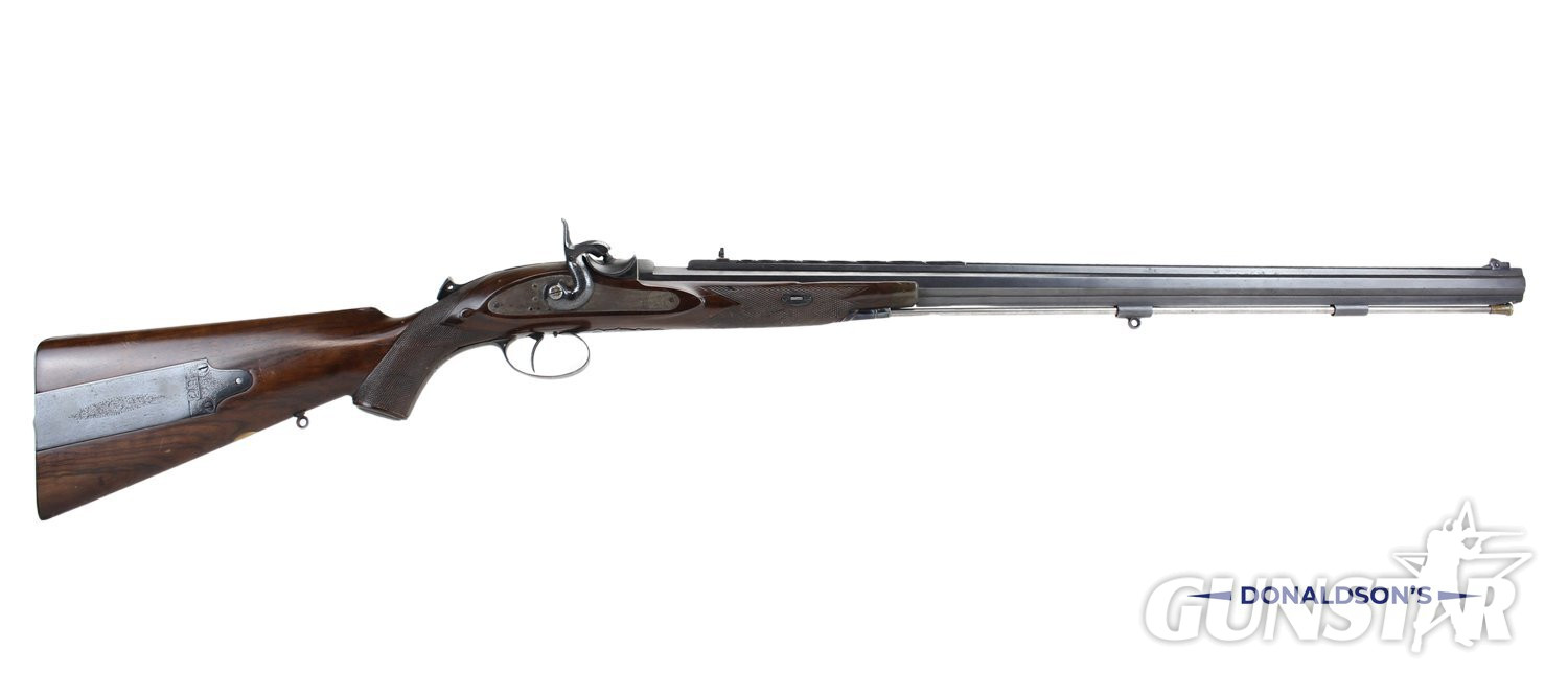  Isaac Hollis & Sons Westley Richards Monkey Tail Big Game Rifle Muzzleloader .451 Adams Rifle