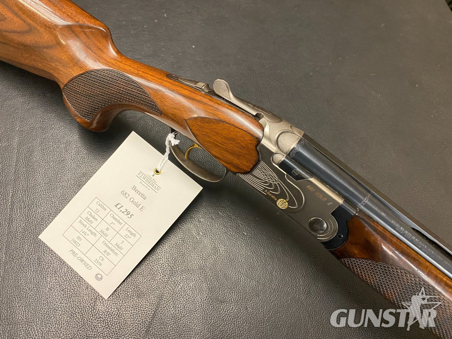 Beretta 682 Gold E Over and Under 12 Bore/gauge in 