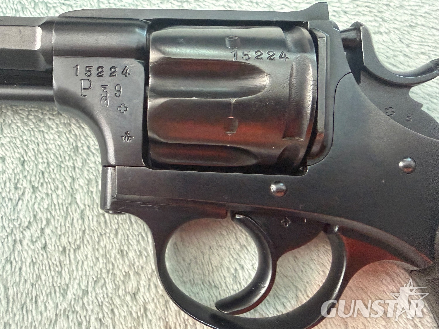 WAFFENFABRIK BERN M1882 7mm Revolver