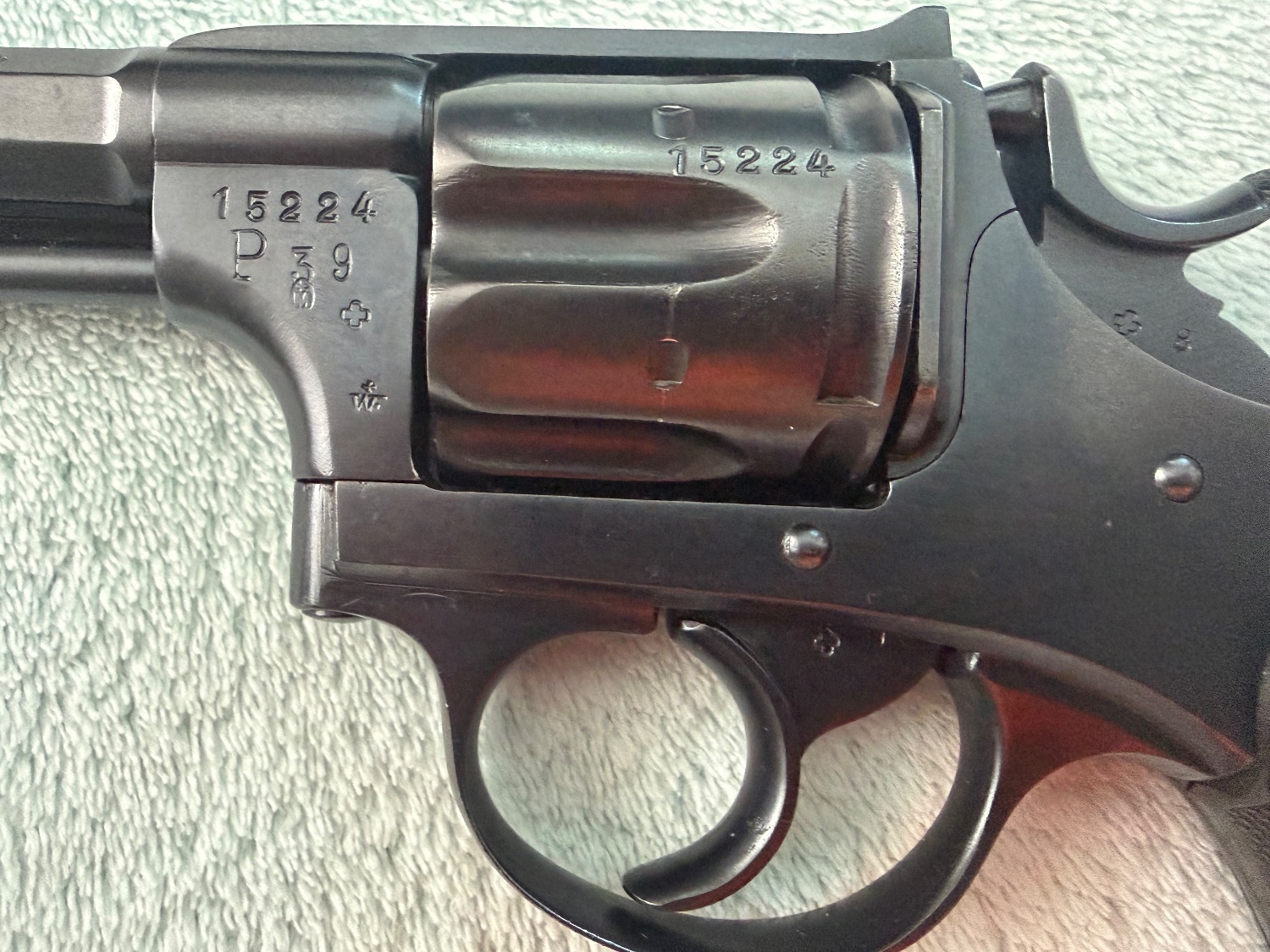  WAFFENFABRIK BERN M1882 7mm Revolver