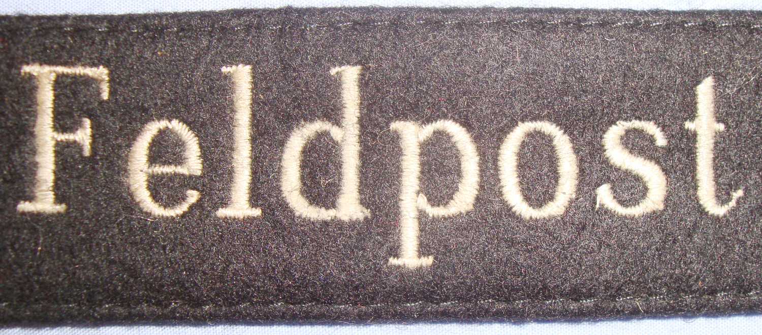 Original* WWII German Feldpost Armband. N 132. Original* WWII German Feldpost Armband. N 132. Antique & Militaria