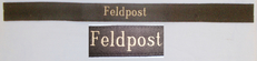 Original* WWII German Feldpost Armband. N 132. Original* WWII German Feldpost Armband. N 132. Antique & Militaria