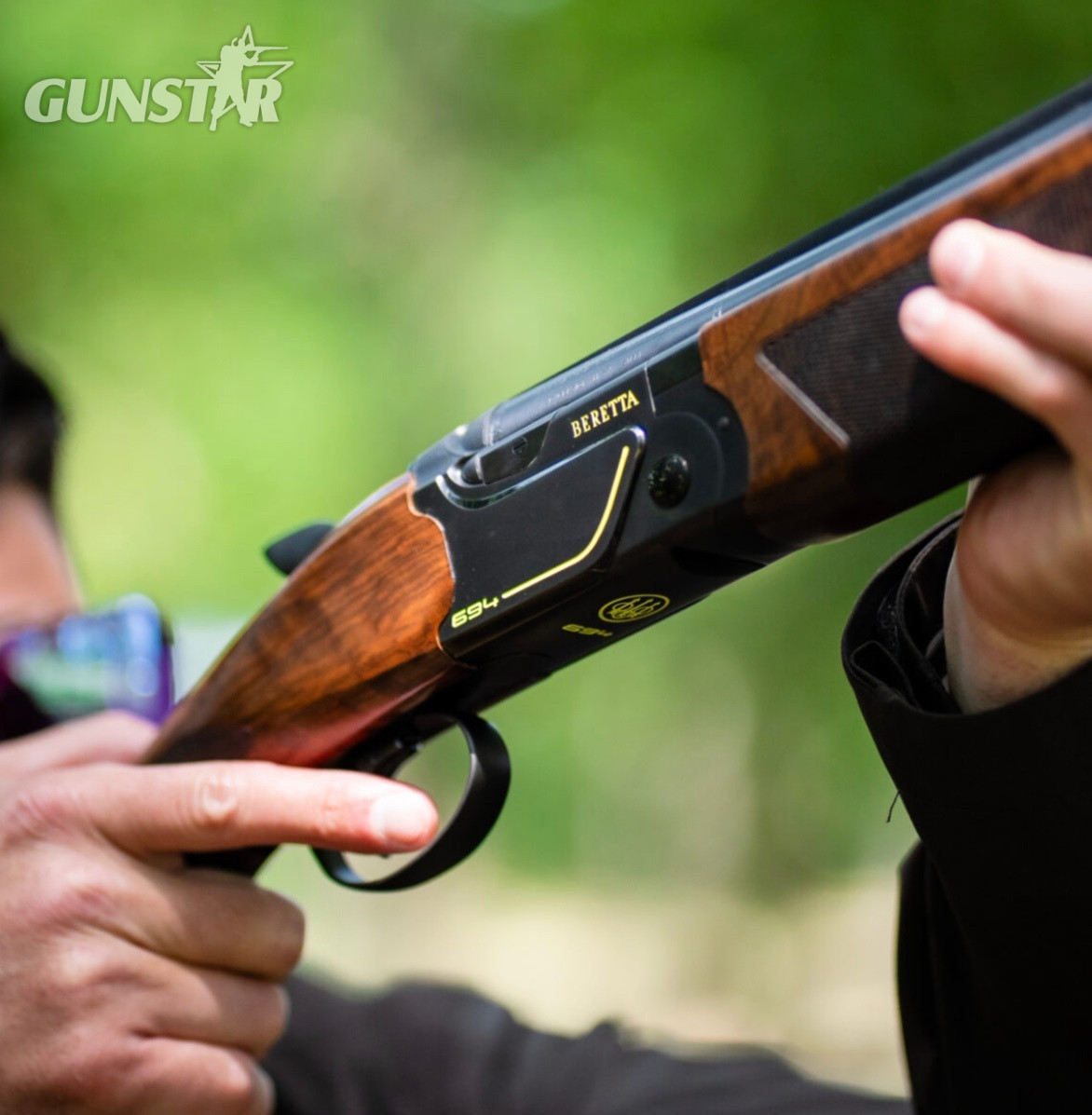 Beretta 694 Black DLC Sporting Over and Under 12 Bore/gauge in 