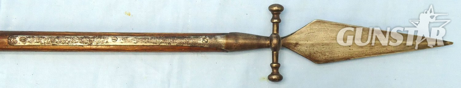 {CATEGORY} - Napoleonic Wars Era, c.1810, British Army Sergeant’s Spontoon. Sn - 22161 Napoleonic Wars Era, c.1810, British Army Sergeant’s Spontoon. Sn - 22161 Antique & Militaria in 