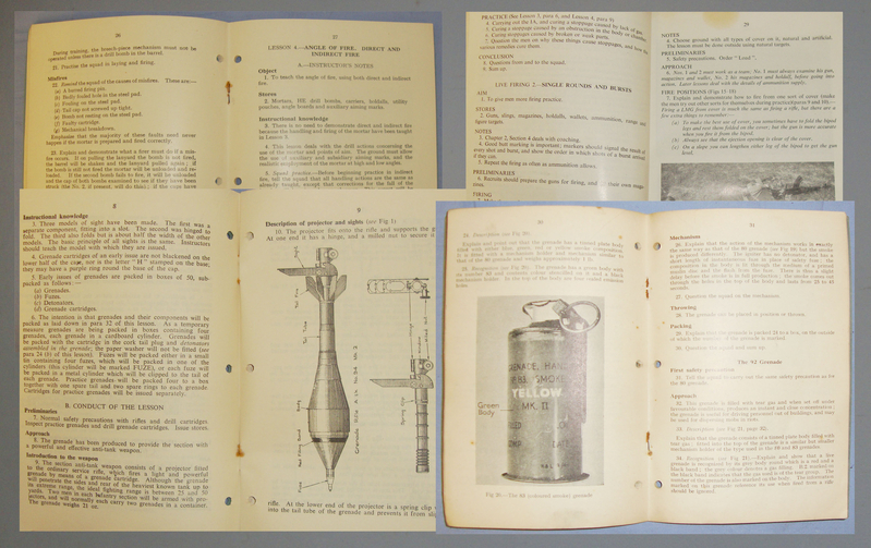 Scarce* Set of 1950’s Infantry Training Pamphlets Volume 1 Numbers 6- 9. BO 440. Scarce* Set of 1950’s Infantry Training Pamphlets Volume 1 Numbers 6- 9. BO 440. Other Accessory
