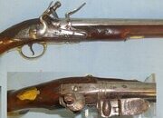 RARE**NAPOLEONIC WARS ERA**1758 Dated Georgian British Enfield Tower Pattern 1756 / 81 Land Service .650 Carbine Calibre Flintlock Heavy Dragoon Pistol With Regulation Brass Fittings. Sn 22583:1 flintlock .65 Cal Muzzleloader Muzzleloader
