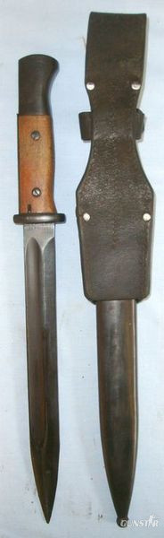 Jos Corts, SolingenRARE MAKER, Nazi Marked, Early WW2 1939 Dated German K98 Maus Bayonet