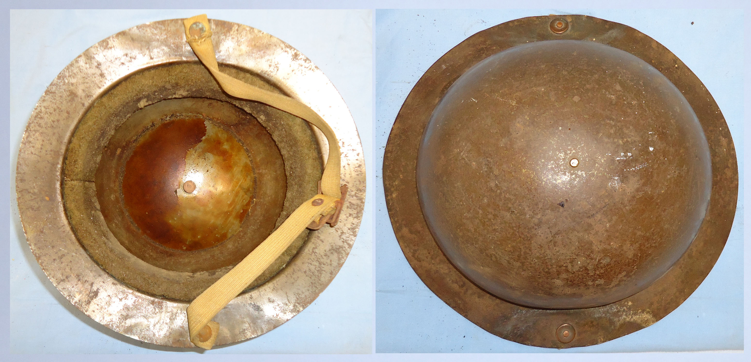  Original British WW2, Childs Steel Tommy Helmet. - HE 840 OriginalBritish WW2, Childs Steel Tommy Helmet. - HE 840 Clothing