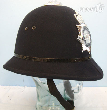 Metropolitan Police Male Constable's/ Sergeant's Blue Serge Police Helmet With H Metropolitan Police Male Constable's/ Sergeant's Blue Serge Police Helmet With H Clothing