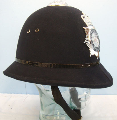 Metropolitan Police Male Constable's/ Sergeant's Blue Serge Police Helmet With H Metropolitan Police Male Constable's/ Sergeant's Blue Serge Police Helmet With H Clothing