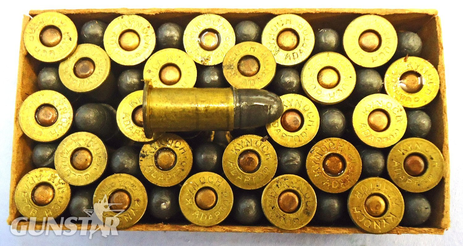 British, Kynoch Box of 50 Unfired .303 Miniature Mullineux Adaptor Cartridges Cartridges. Sn - 22787:1922787:19 British, Kynoch Box of 50 Unfired .303 Miniature Mullineux Adaptor Cartridges Cartridges. Sn - 22787:19 Various Other Ammunition 