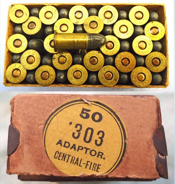 British, Kynoch Box of 50 Unfired .303 Miniature Mullineux Adaptor Cartridges Cartridges. Sn - 22787:1922787:19 British, Kynoch Box of 50 Unfired .303 Miniature Mullineux Adaptor Cartridges Cartridges. Sn - 22787:19 Various Other Ammunition