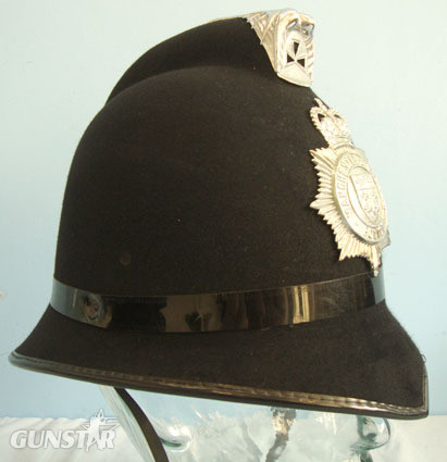 Manchester & Salford Police Male Constable's / Sergeant's Blue Serge Helmet By C Manchester & Salford Police Male Constable's / Sergeant's Blue Serge Helmet By C Clothing