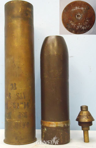 DEACTIVATED INERT. French Early WW1, 1915 Dated, Unfired And Stencilled, High Ex DEACTIVATED INERT. French Early WW1, 1915 Dated, Unfired And Stencilled, High Ex Antique & Militaria