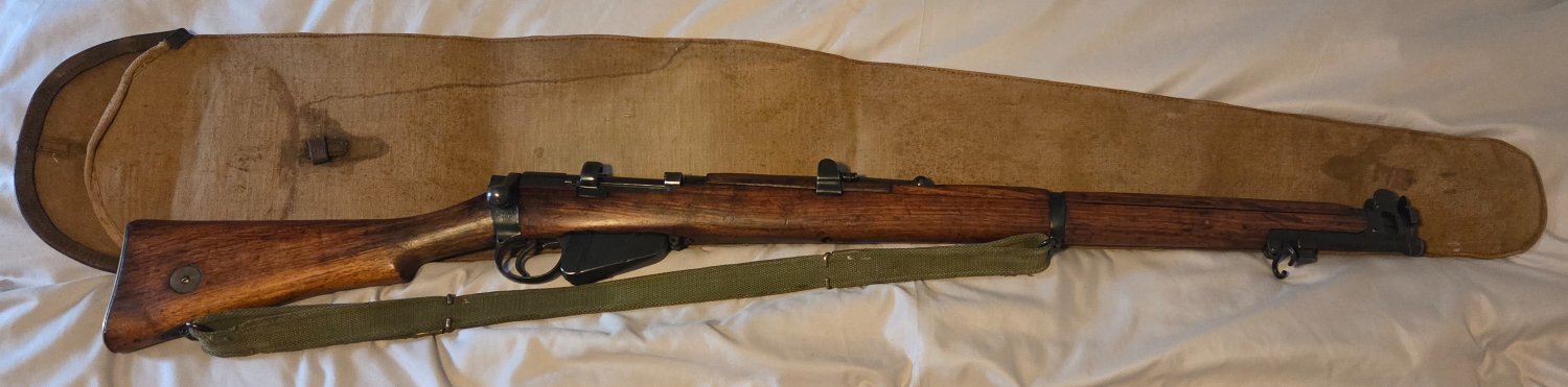 Enfield 1997 certificate  Bolt Action .303 Rifle