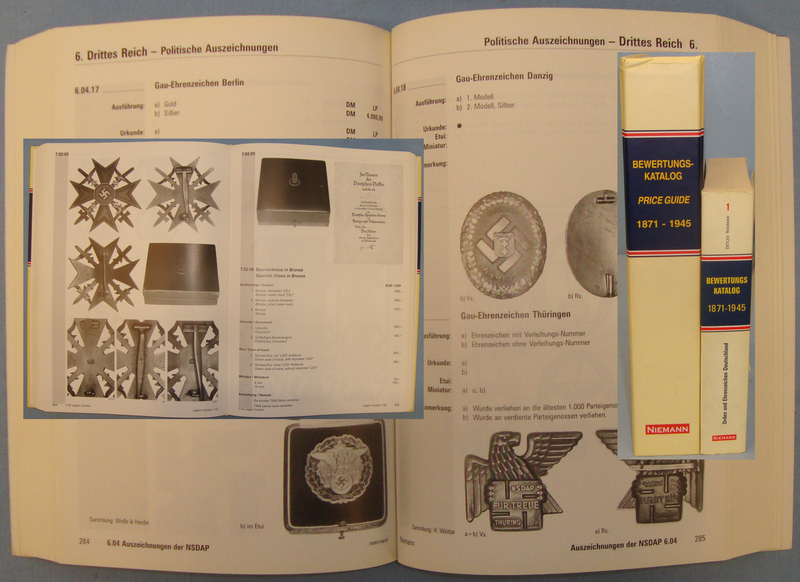 2 Volumes of ‘Detlev Niemanns’ ‘Orders and Decorations of Germany 1871-1945’. BO 2 Volumes of ‘Detlev Niemanns’ ‘Orders and Decorations of Germany 1871-1945’. BO Other Accessory