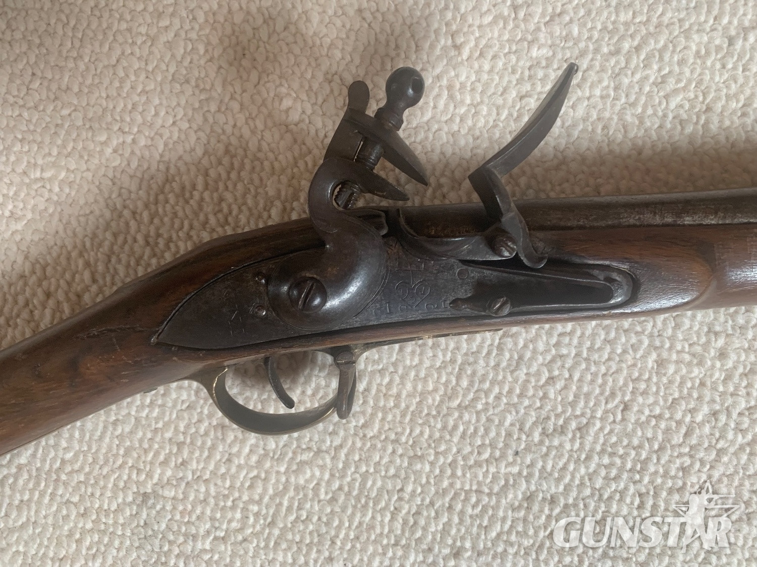 Unknown Brown Bess .75 Cal Muzzleloader  Musket
