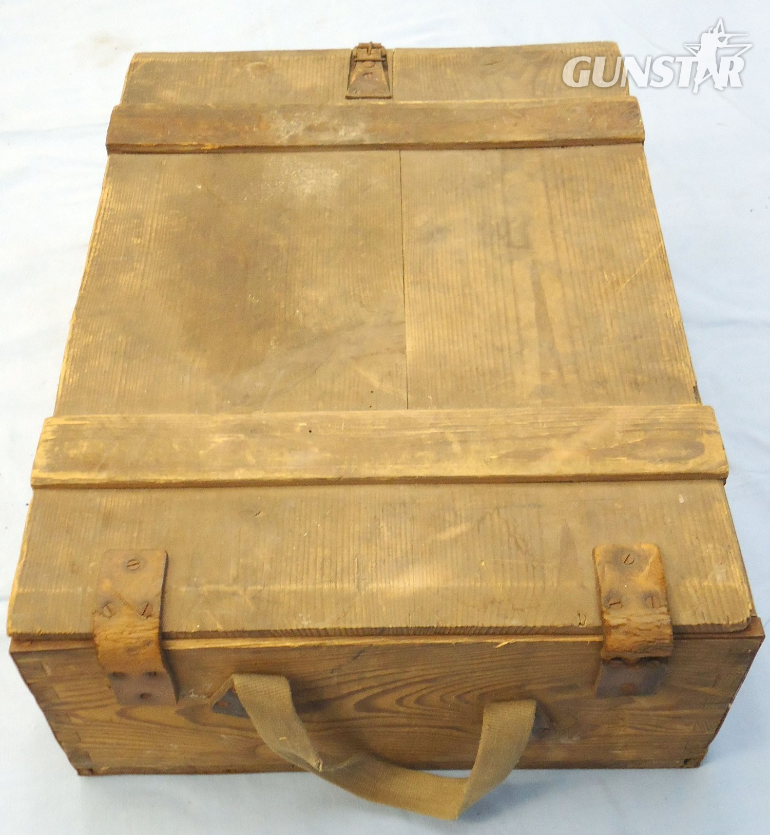 WW2, German, 1943 Dated, Wooden Patronenkasten 88 (Ammunition Box), K98, Mg34/42 . - O 2109 WW2, German, 1943 Dated, Wooden Patronenkasten 88 (Ammunition Box), K98, Mg34/42 . - O 2109  Other Ammunition - {CATEGORY}