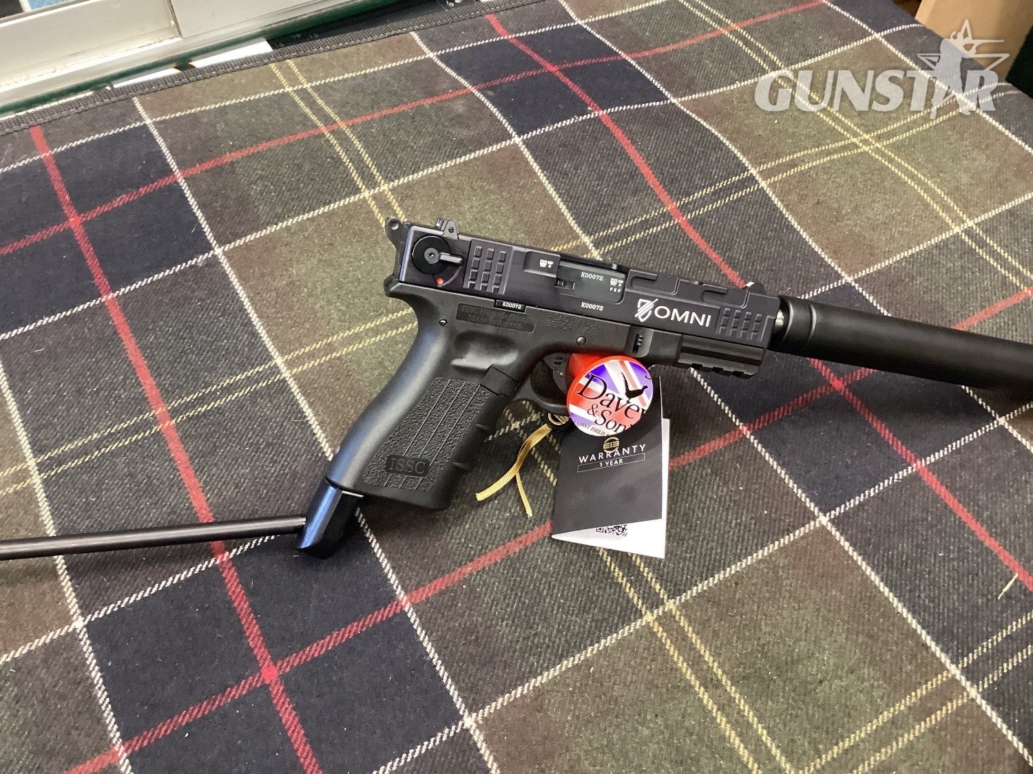 ISSC None Long Barrel Pistol in 