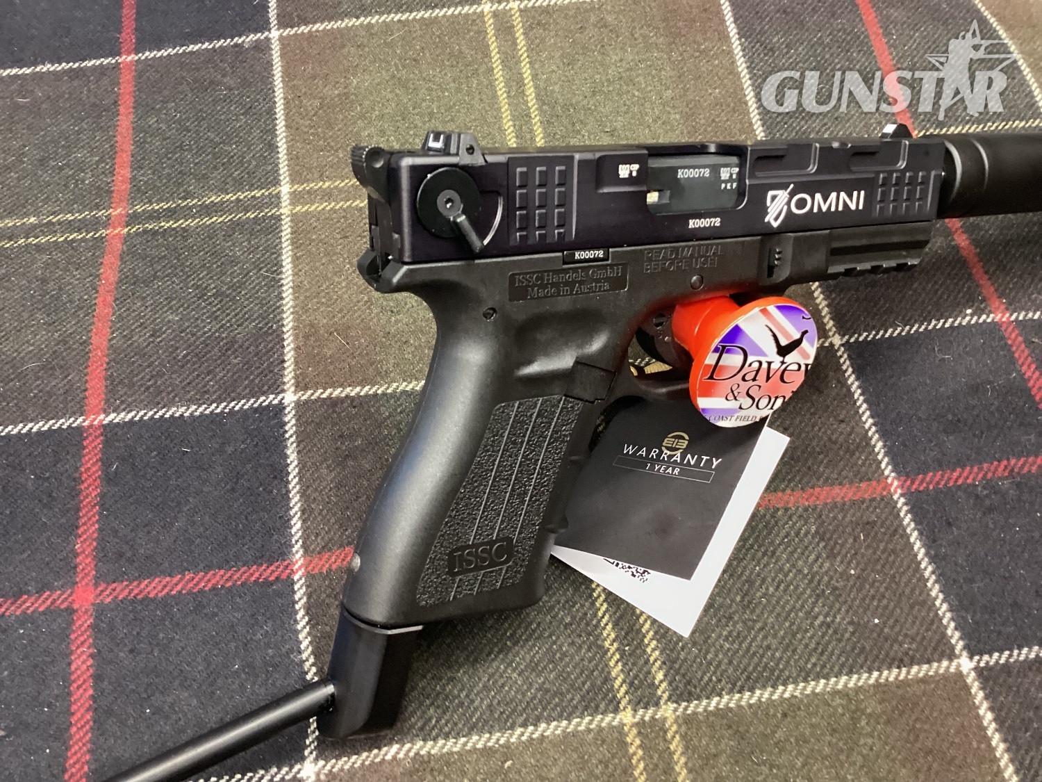  ISSC None Long Barrel Pistol
